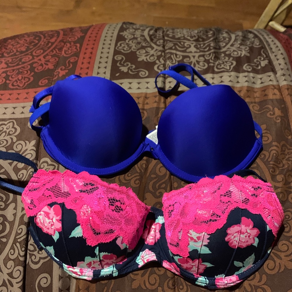 Victoria secret and candie bras bundle set